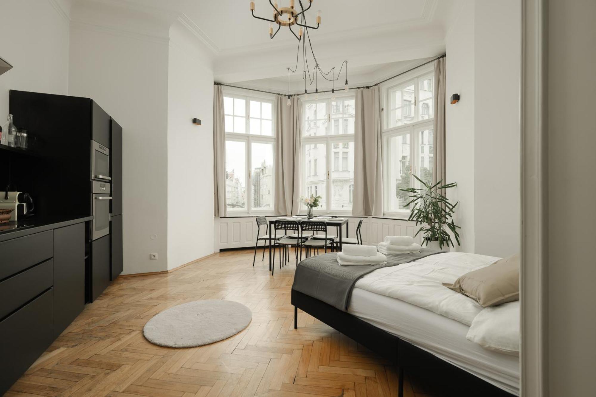 Central Apartments Parizska Prag Eksteriør billede