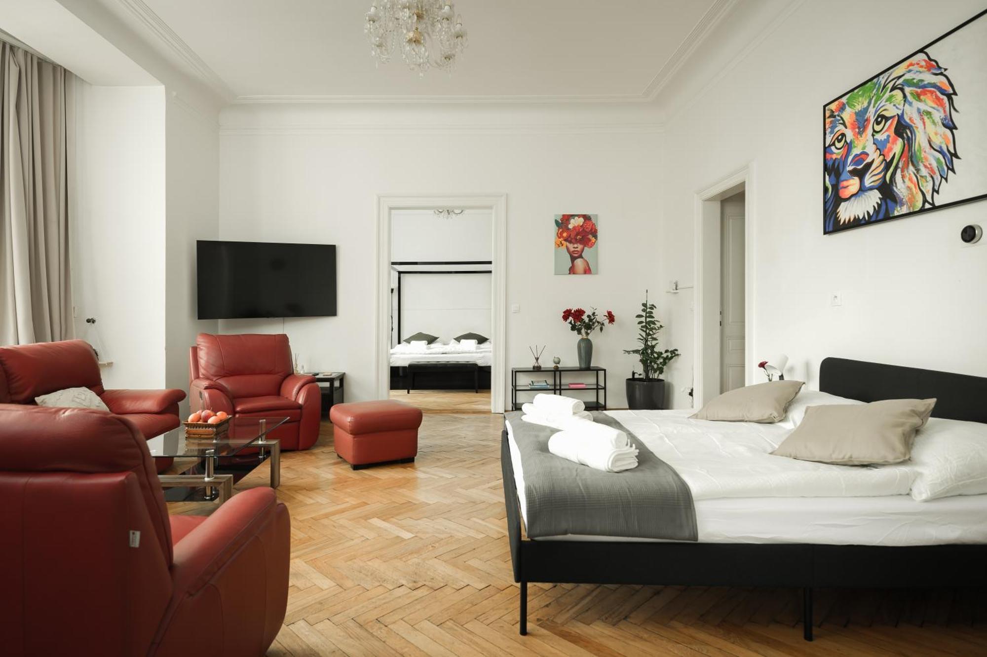 Central Apartments Parizska Prag Eksteriør billede